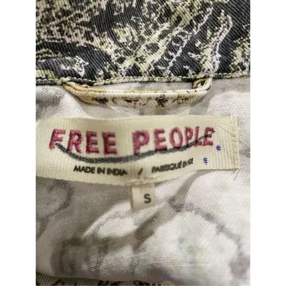 New Free People Nadia Moto Jacket Size S - Picture 9 of 9